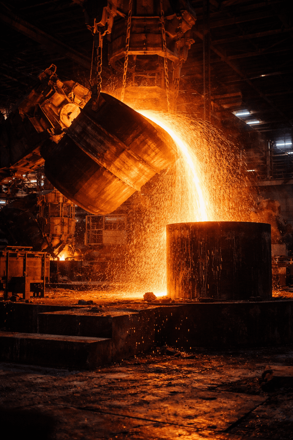 Thùng Rót Thép (Steel Ladle)